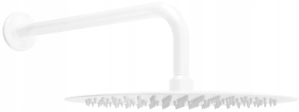 MEXEN/S Slim sprchová hlavice déšť 30 cm + sprchové rameno, bílá 79230211-20