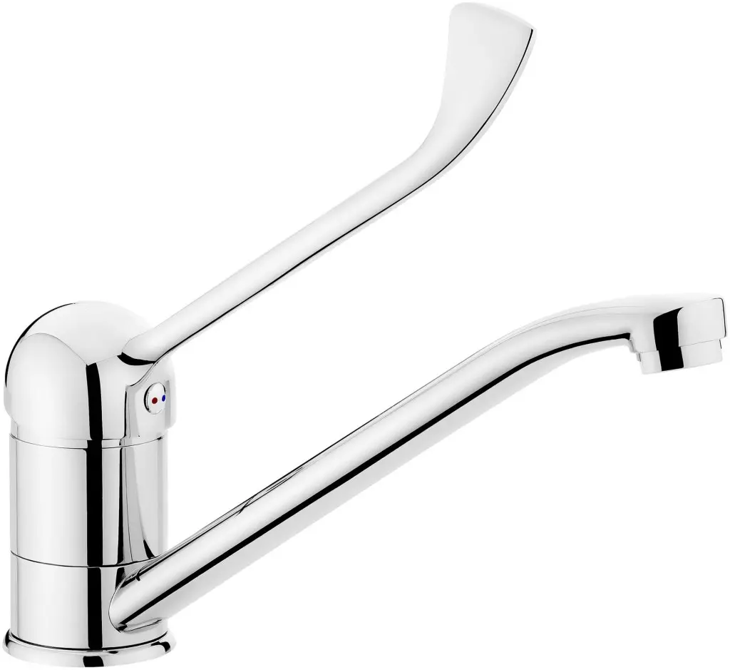 DEANTE Joko chrom Dřezová baterie, s lékařskou pákou BOJ_060C