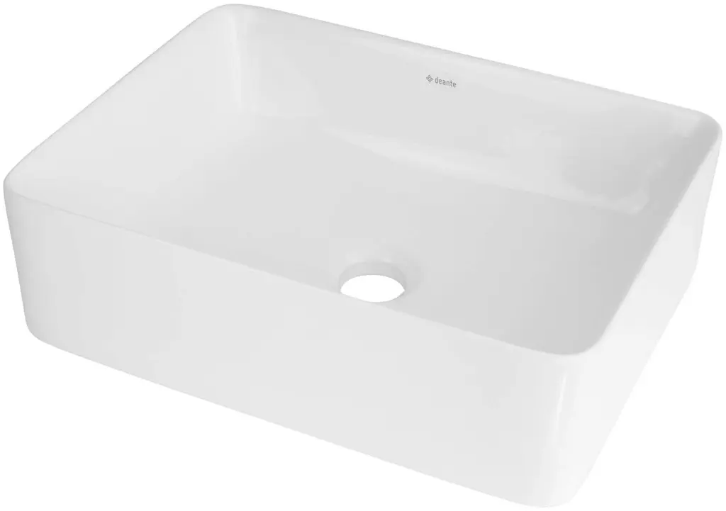 Deante Umyvadlo na desku Jasmin 40x30 cm - CDJ 6U4S, keramika