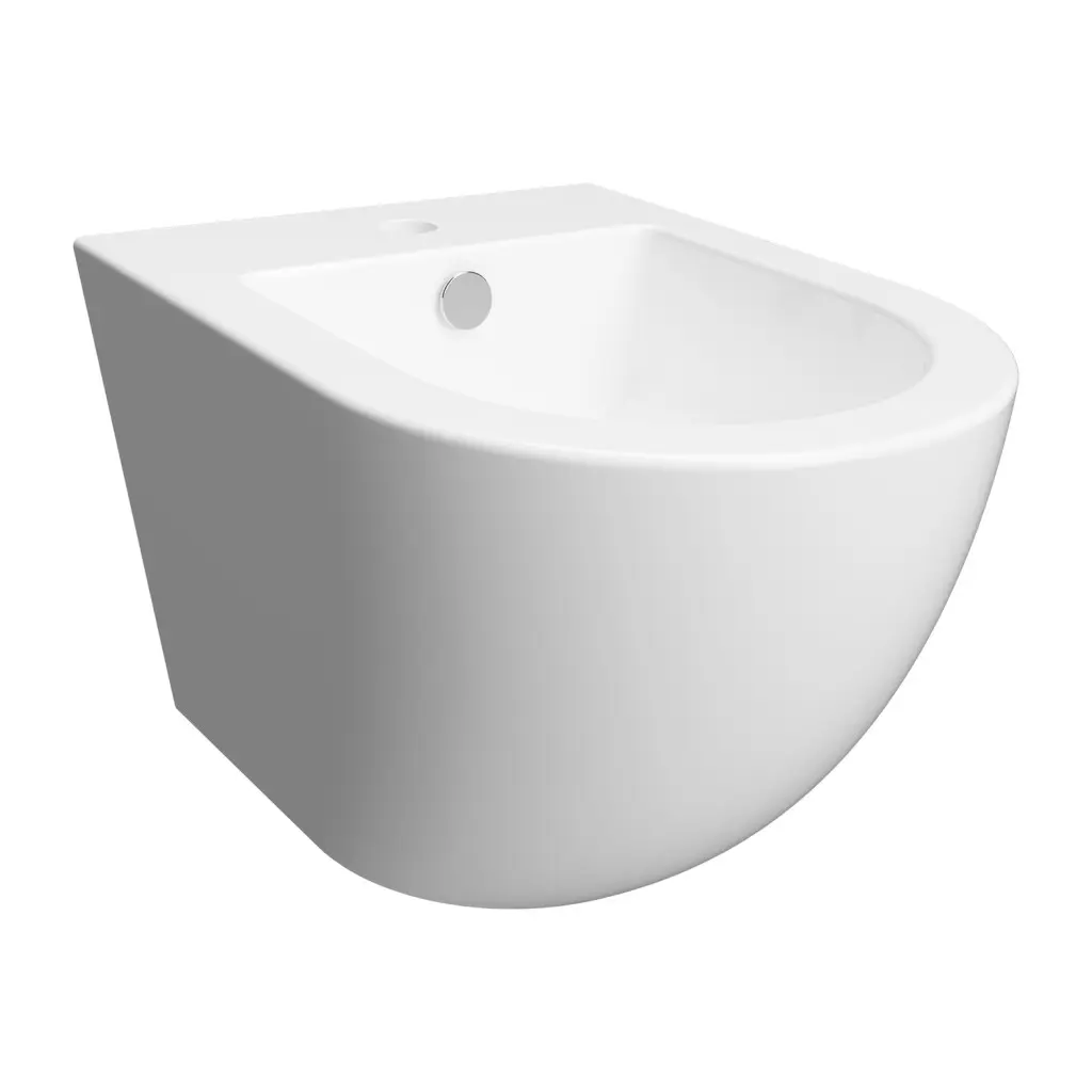 OMNIRES Ottawa - Závěsný bidet, otvor pro baterii, bílá OTTAWABIBP