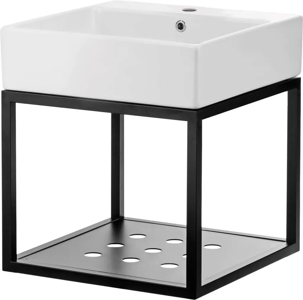 Deante Koupelnový set Temisto závěsný s umyvadlem 60x50 cm - CDTW6U6S
