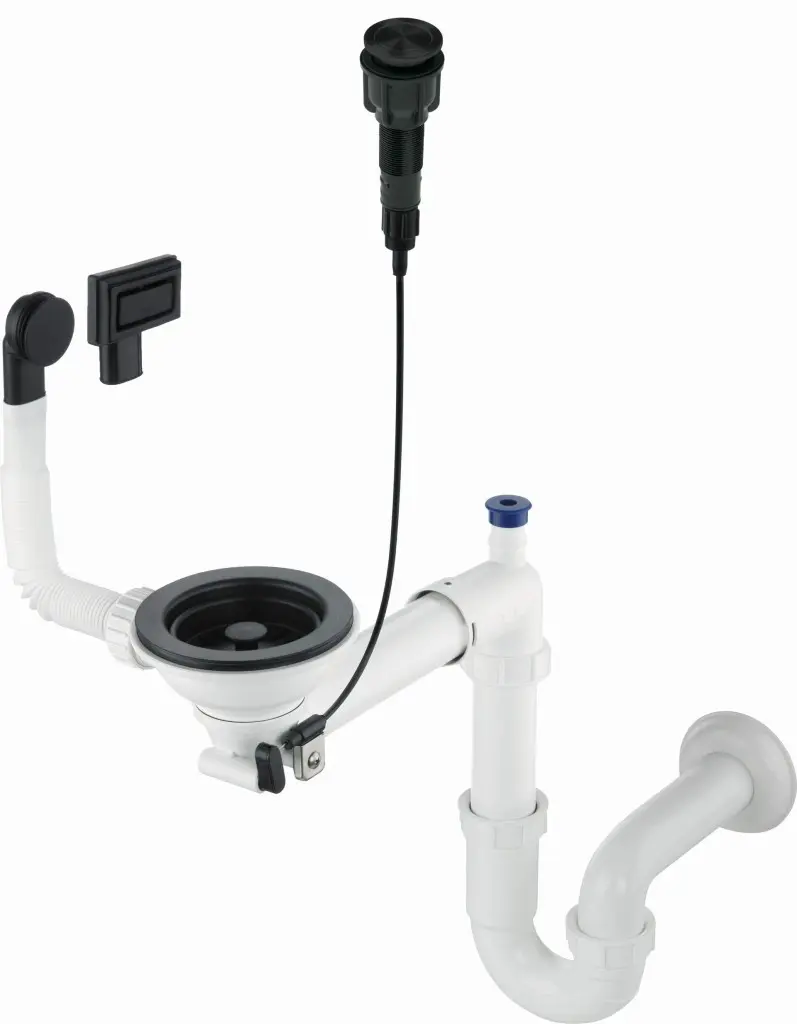 Deante Sifon Space-Saver Click pro granitové dřezy s 1 komorou - ZXY N982