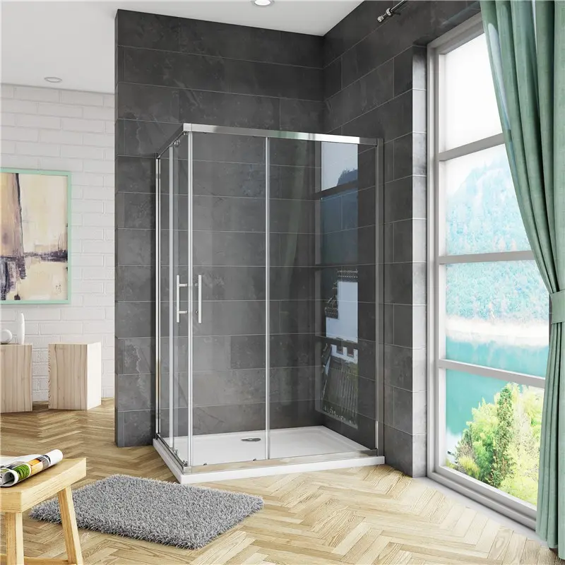 Sprchový kout obdélníkový, SIMPLE BASIC 100x70x185 L/P varianta, rohový vstup