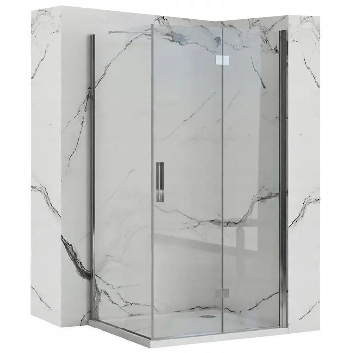 REA/S Sprchová kabina Molier Chrom 90x90 KPL-K0539