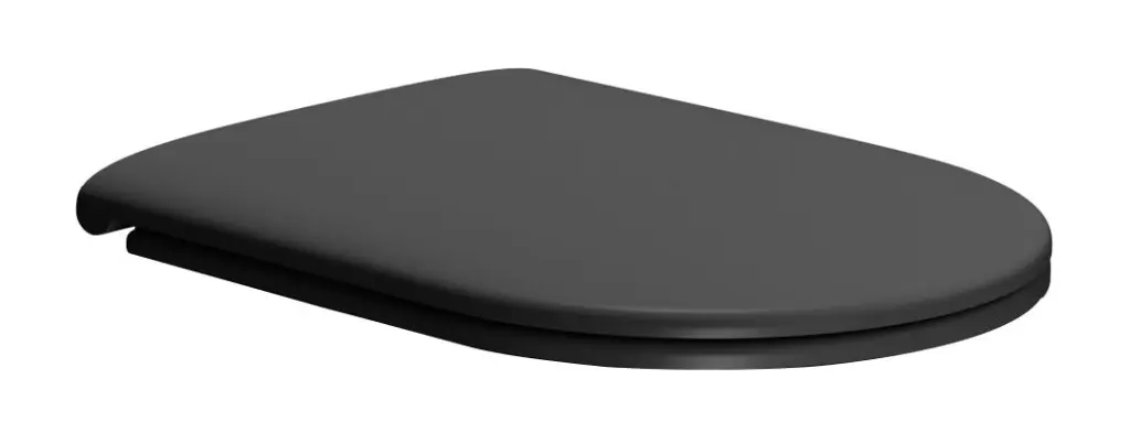 GSI WC sedátko, Soft Close, Quick Release, černá mat MS992C26