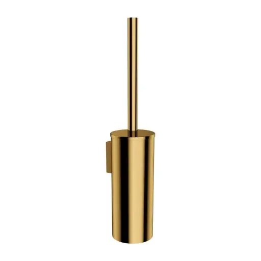 OMNIRES Modern Project - WC štětka nástěnná s držákem, zlatá MP60621GL