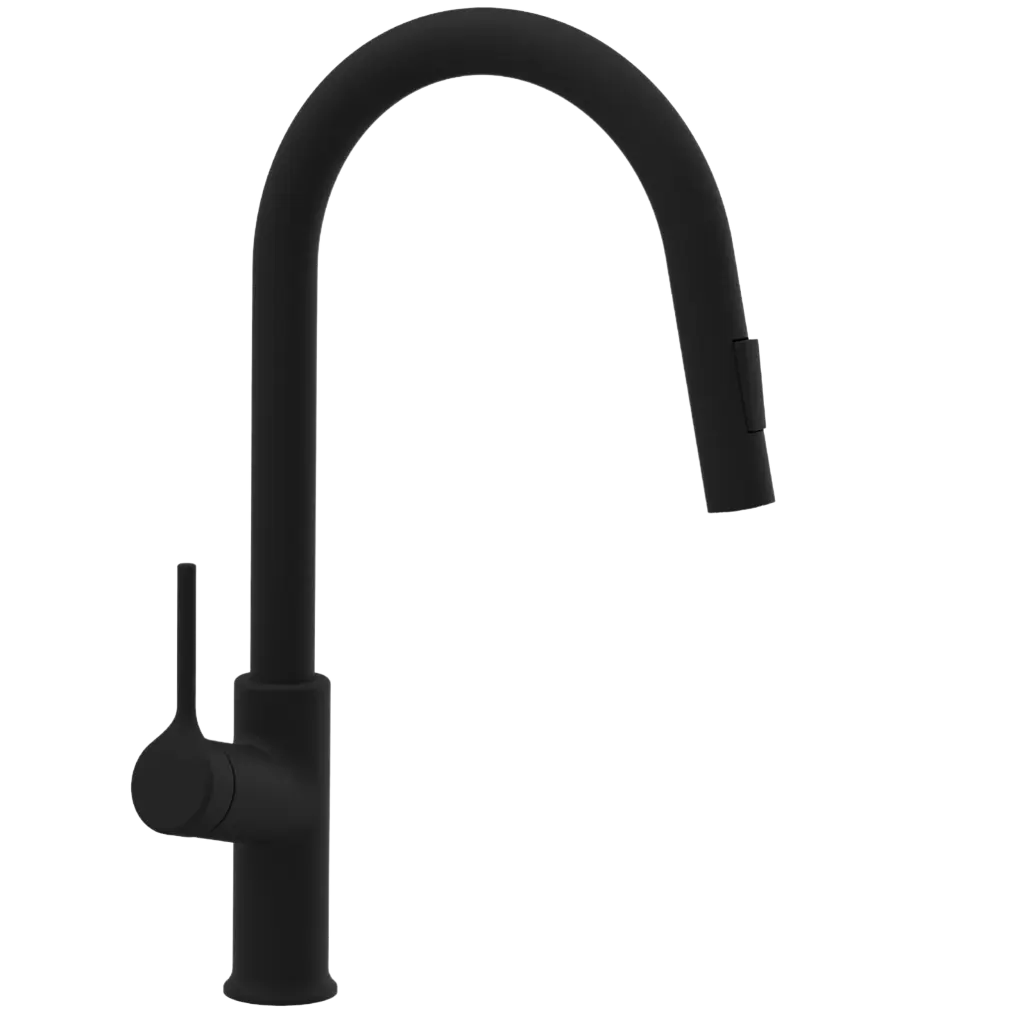 INVENA FARSALA Dřezová baterie černá BZ-40-U04-S