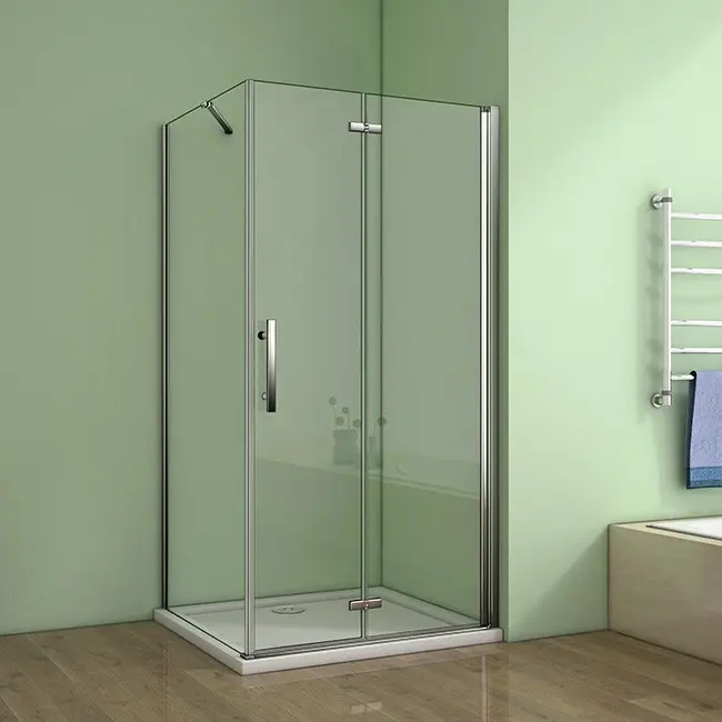 H K Obdélníkový sprchový kout MELODY B8 70x100 se zalamovacími dveřmi včetně sprchové vaničky z litého mramoru SE-MELODYB870100/THOR-10070