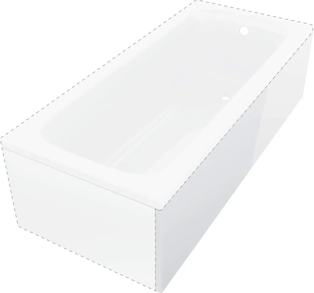 Deante Čelní krycí panel k vaně Prizma 140 cm - KTJD014O