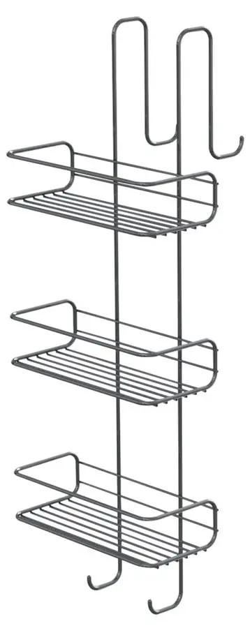 Gedy CHROM LINE polička do sprchy závěsná, 240x680x220mm, chrom