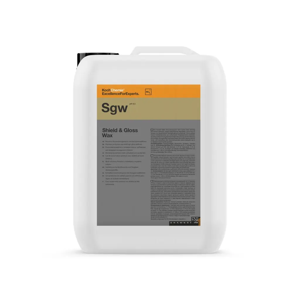 KOCH CHEMIE Prémiový ochranný vosk Koch Sgw Shield & Gloss Wax 10 l EG4462010
