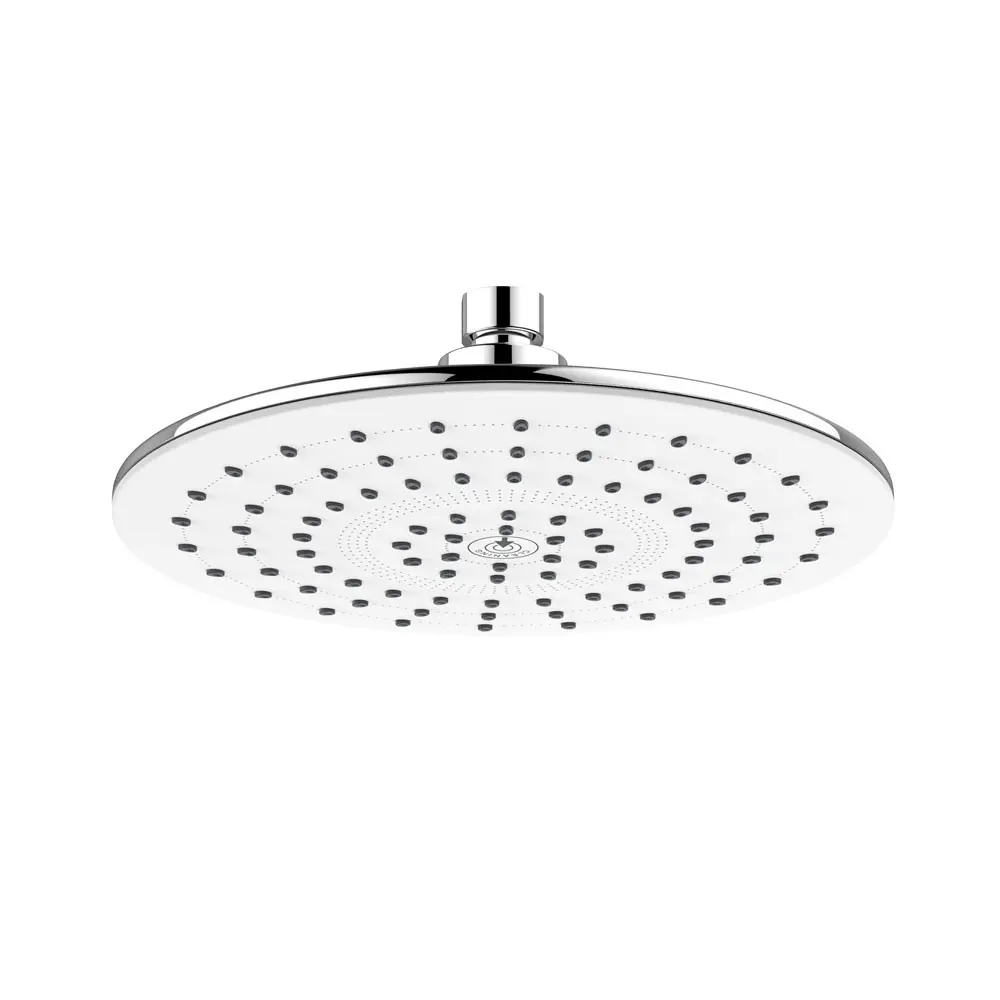 Mereo Talířová sprcha horní o 226 mm s kloubem, pochromovaný plast CB585C