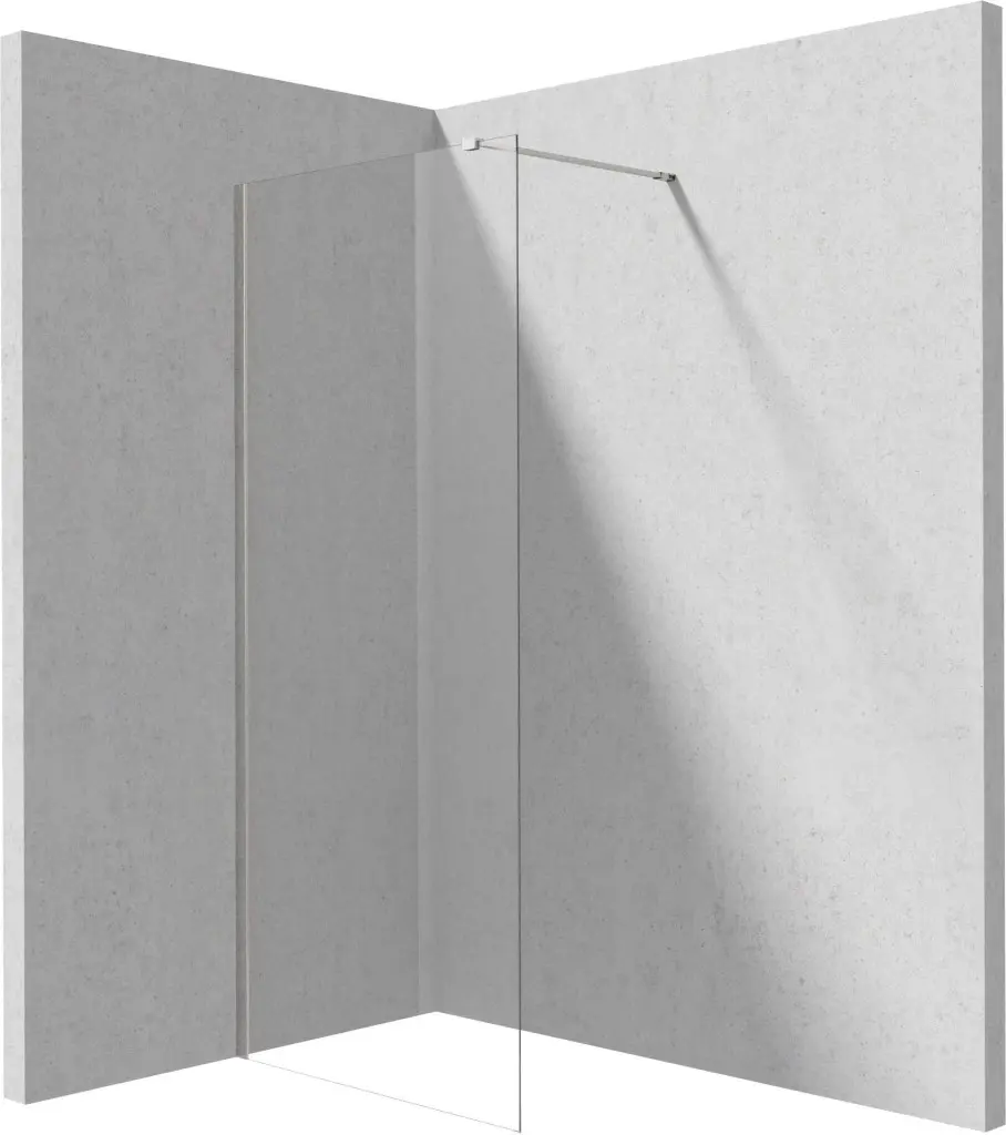 DEANTE Sprchová stěna Prizma chrom, walk-in, 120 cm KTJ_032P