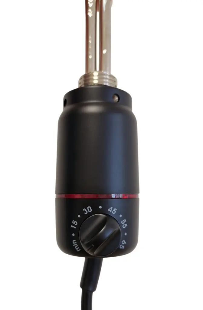 OLSEN SPA Topná tyč PATRONA s termostatem Barva topné tyče Černá matná, Výkon topné tyče 600 W RADPST368