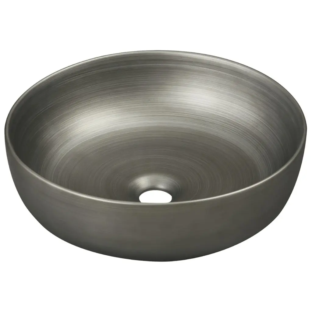 KERRA Umyvadlo na desku KR-98 SILVER 5907548123190