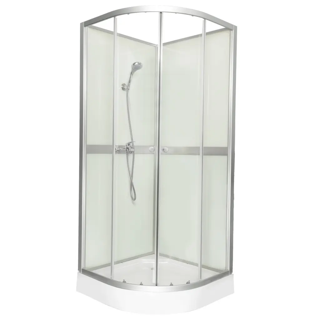 KERRA Kabina sprchová Classic 80 White + baterie 5907548113931
