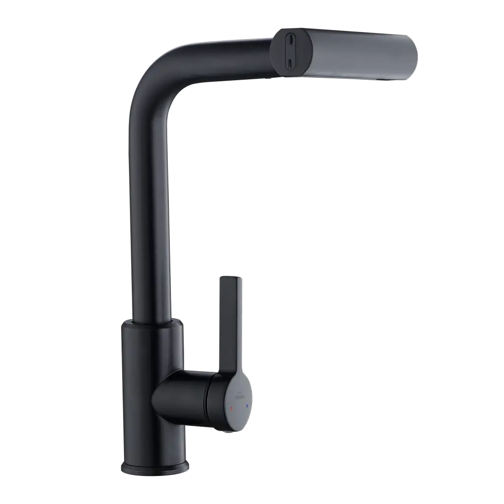 INVENA Dřezová baterie Nelia 4-funkční Trend, černá BZ-34-004-A
