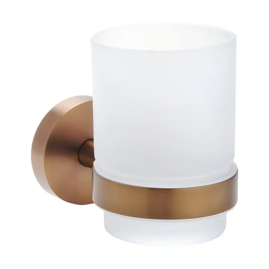 SAPHO X-ROUND COPPER sklenka, mléčné sklo, měď mat XR903PG