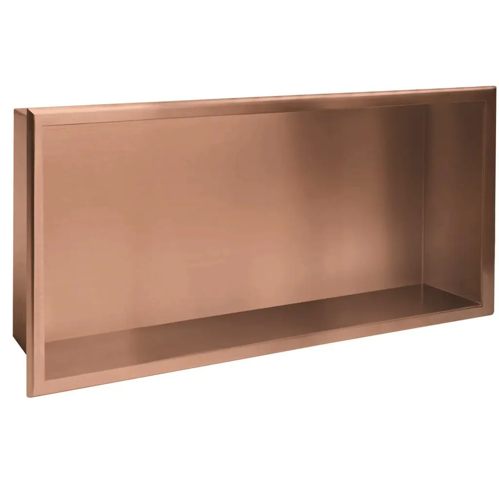 REA Bathroom shelf modul pro vestavbu 30x60 brush copper REA-05609