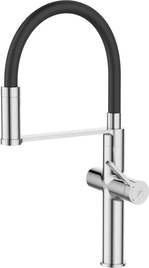 INVENA Dřezová baterie s filtrem PERISA chrom / černá BZ-51-F08-V