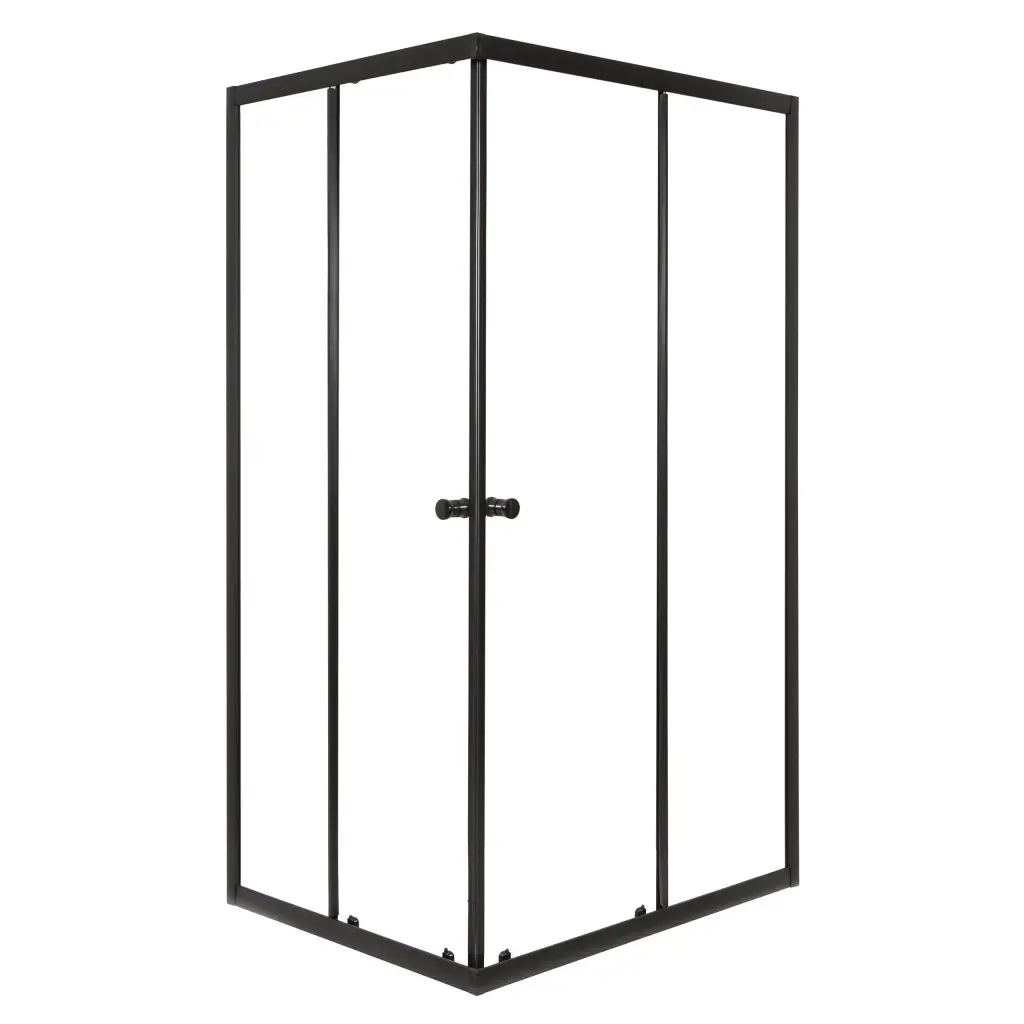 KERRA Sprchový kout Olga černá SQ 100x90(bez vaničky) 5907548125910