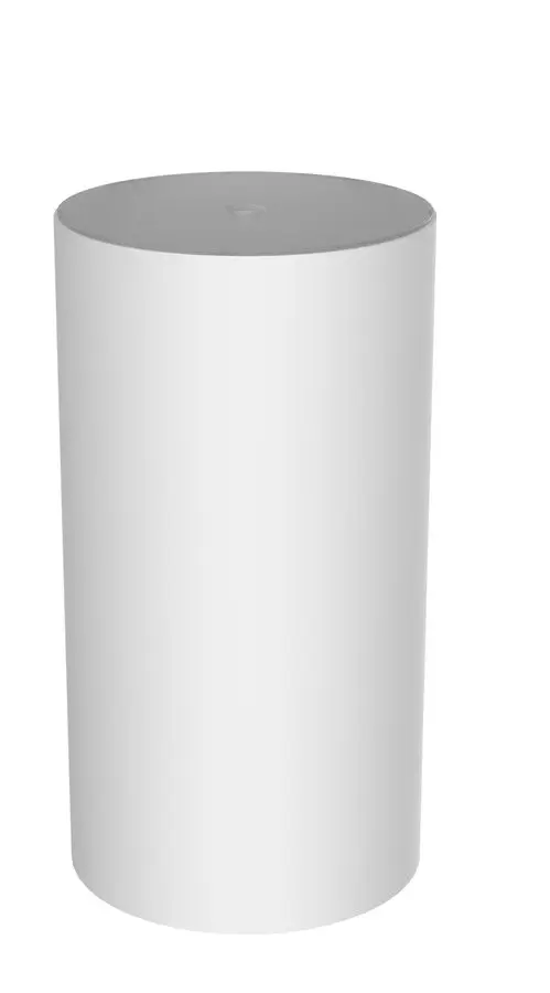 SAPHO OASIS podstavec pod umyvadlo, LED difuzor, ø 400x745, bílá mat AS708-31