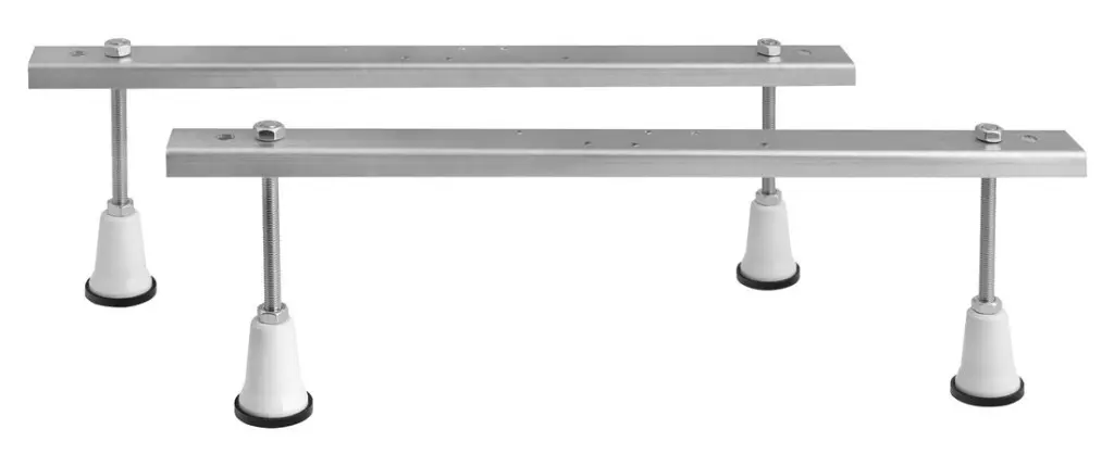 AQUALINE Podpěrné nohy k vanám, délka 55cm ANH55