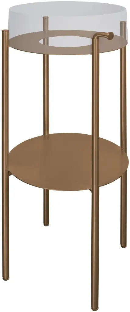 DEANTE Silia broušený bronz stojící koupelnová konzole CKS_C36A