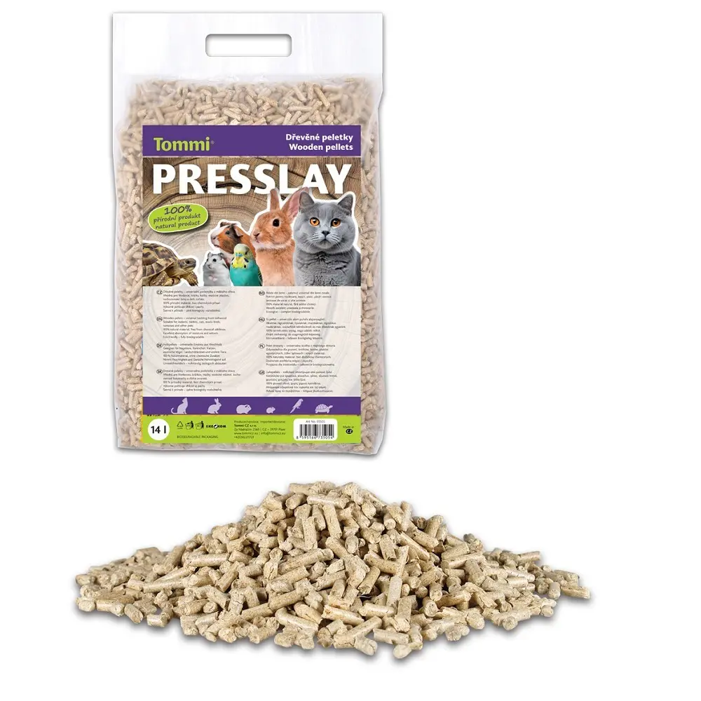 Podestýlka PRESSLAY dřevitá podestýlka 14l