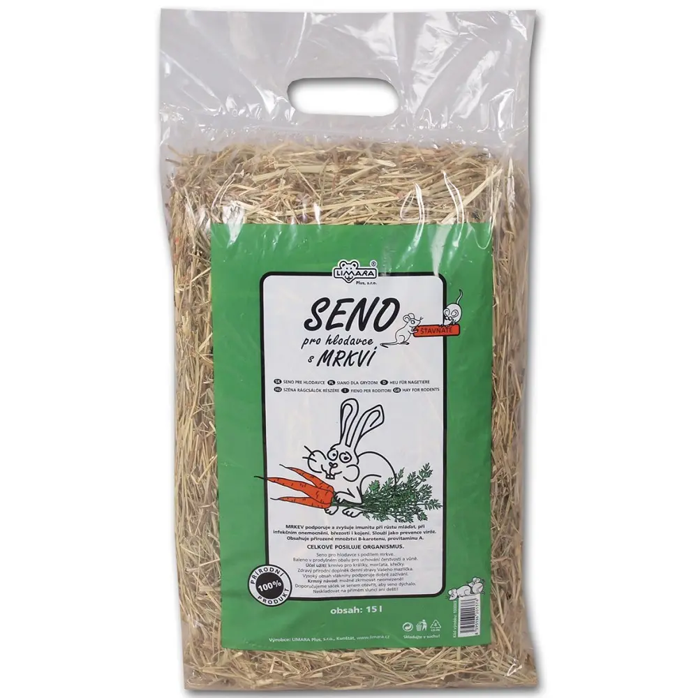 Seno s mrkví, cena za 1ks
