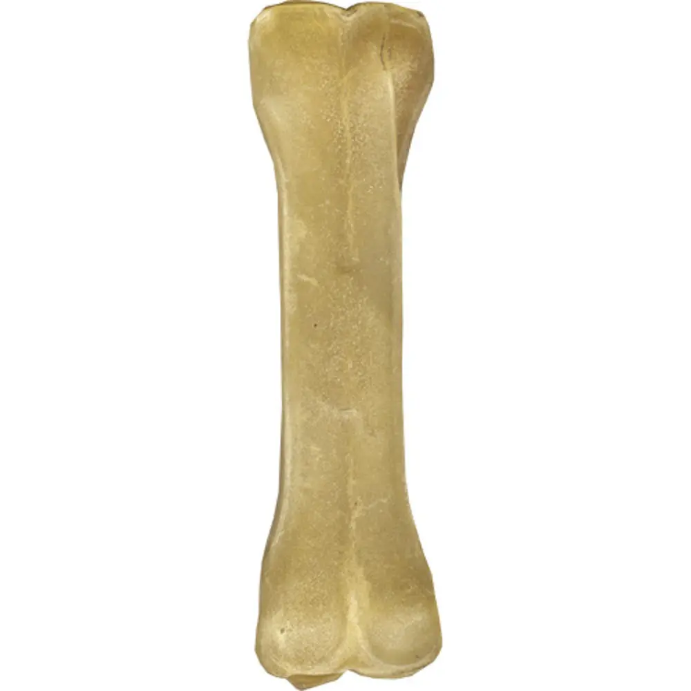 Kost z bůvolí kůže, krmivo pro psy, délka 25cm, balení 10ks