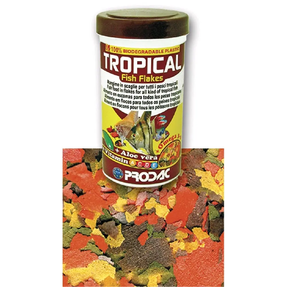 Prodac Tropical Fish Flakes, 1l (200g)