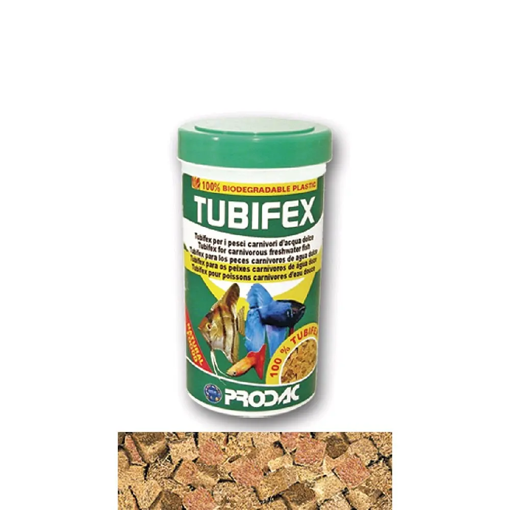 Prodac Tubifex (nítěnky) krmivo pro ryby, rybičky, 100ml