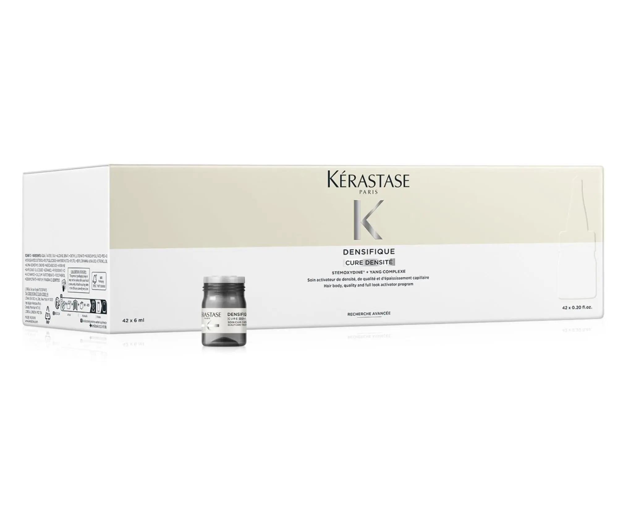 Kúra pro obnovu hustoty vlasů Kérastase Densifique Cure Densité - 42 x 6 ml + dárek zdarma