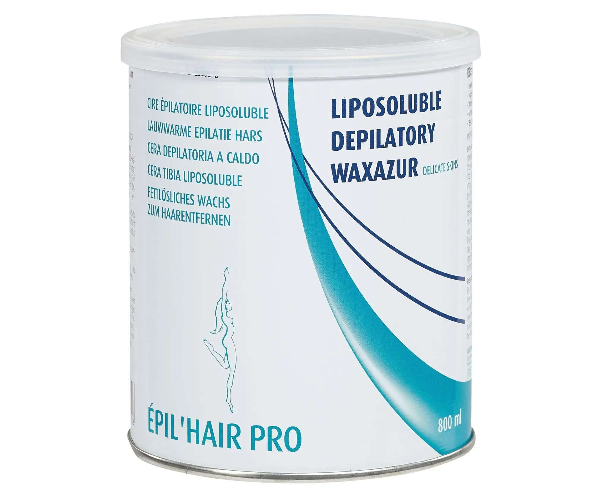 Depilační vosk pro jemnou pokožku Sibel Hard Wax Azur - 800 ml (7410372) + dárek zdarma