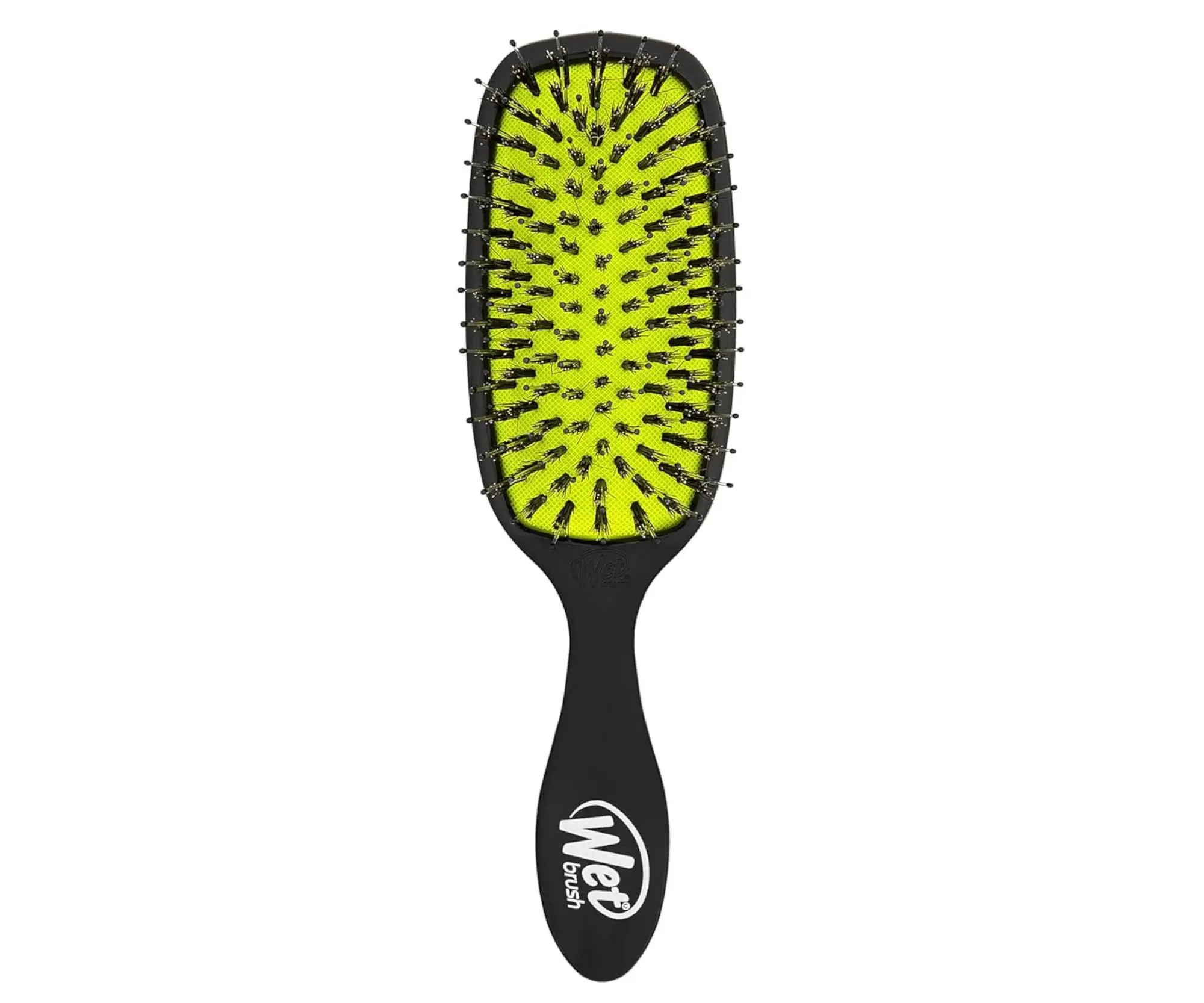 Kartáč na rozčesávání vlasů s nylonovými a kančími štětinami Wet Brush Shine Enhancer - černý + dárek zdarma