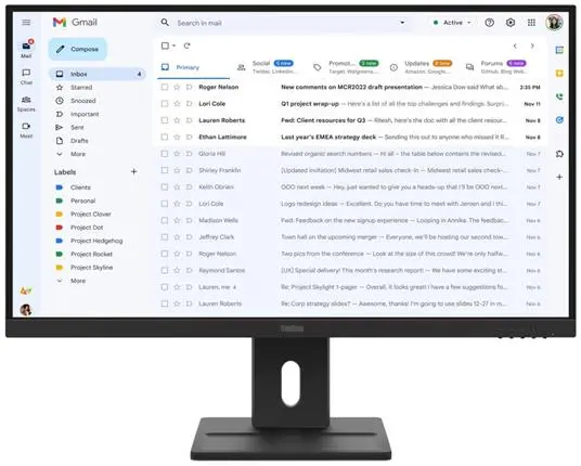 27" Lenovo ThinkVision E27-40