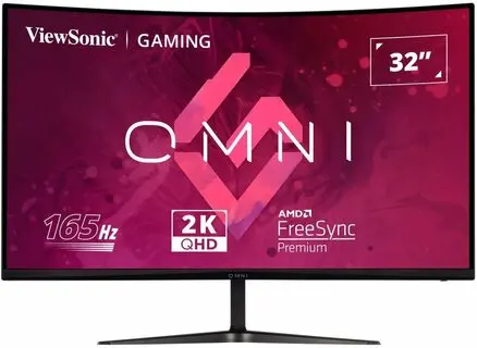 Viewsonic VX3218C-2K 32" prohnutý VA 2560x1440/165hz/1ms/300cd/2xHDMI/DP/Repro/VESA