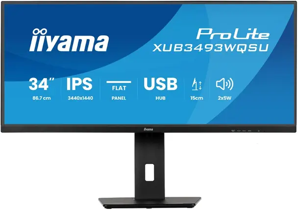 34" IIYAMA ProLite XUB3493WQSU-B6
