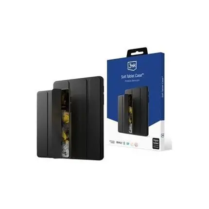 3mk Soft Tablet Case flipové pouzdro Apple iPad Pro 11" 3/4 gen černé