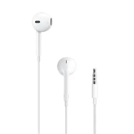Apple EarPods 3,5 mm sluchátka s mikrofonem bílá