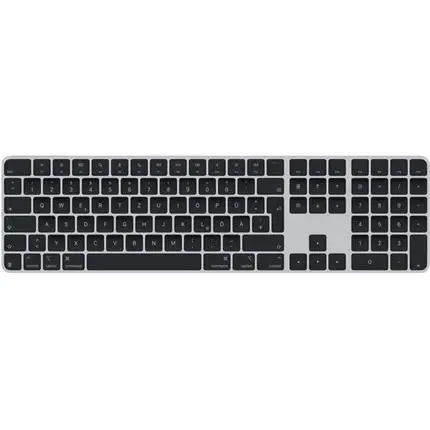Apple Magic Keyboard s Touch ID a numerickou klávesnicí černá - německá