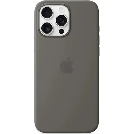 Apple silikonový kryt s MagSage na iPhone 16 Pro Max skálově šedý