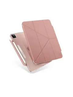 Apple Uniq Camden Antimikrobiální pouzdro pro Apple iPad Pro 11 (2021) - PEONY (růžová)