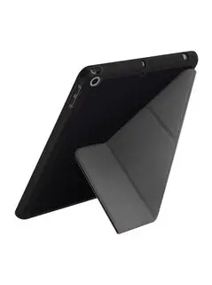 Apple Uniq Transforma Rigor pouzdro se stojánkem pro Apple iPad Pro 10.5" - Ebony černá