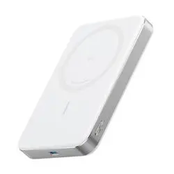 Bezdrátová powerbanka Anker MagGo 10000mAh, 30W bílá