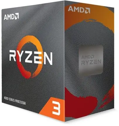 AMD cpu Ryzen 3 4100 AM4 Box (4core, 8x vlákno, 3.8GHz / 4.0GHz, 4MB cache, 65W) s chladičem Wraith Stealth