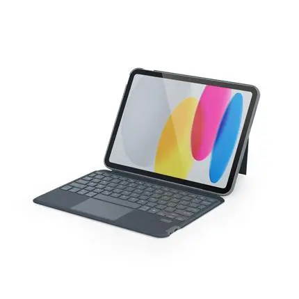 Epico Backlit Keyboard Case iPad Pro 11" (2018+)/iPad Air 10,9" (2020-2022)/iPad Air 11" (M2) - Čeština/Šedá - ROZBALEN