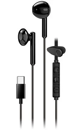 GENIUS headset HS-M366 Black/ černý/ USB-C/ 360° rotační klip