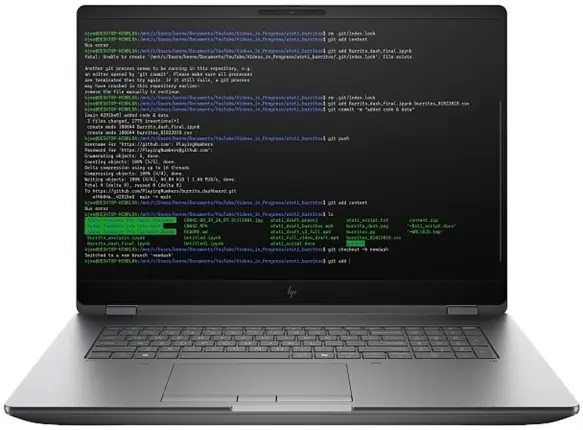 HP ZBook Fury/18 G1i/U7-255HX/